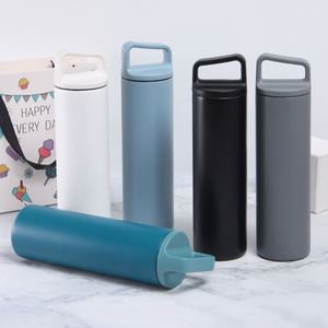 <b>Thermos</b> Cups for Hot and Cold Drinks Vacuum Insulated Stainless Steel <b>Bottle</b> Hot Water <b>Thermos</b> Suitable Silicon Water - Product Image 2