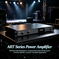 Amplificateur de puissance professionnel pour scène, série ART, dissipation thermique haute efficacité, amplificateur pour système de spectacle en direct et de tournée