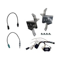 T1003DAB.KITFOTRA T1003DAB Android 13 10” QLED 1DIN Kit autoradio pour Ford Transit 2019+ CAN-BUS & câblage P&P Radio de voiture