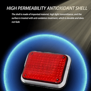 Lumière de voiture Led 12v, <span class=keywords><strong>clignotant</strong></span> d'urgence, feux d'avertissement stroboscopiques, lampe de lumière du jour - Product Image 6