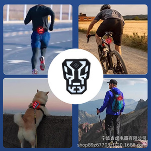 <b>Bicycle</b> Rear <b>Light</b> Led Waterproof Ipx6 4 Modes Rechargeable Night Riding <b>Light</b> For Road Mountain Bike - Product Image 5