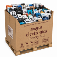 Lot de palettes d'électronique en boîte mystère, retours non réclamés, gadgets consommateur mixtes, lots de déstockage pour revendeurs, liquidation en gros