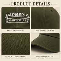 Gorra de Béisbol Curva de 5/6 Paneles con Gráfico Bordado Personalizado, Estilo Urbano, Cierre a Presión, Transpirable e Impermeable