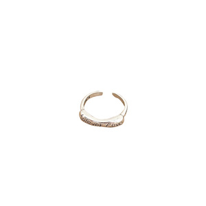 S925 Sterling Silver Twisted Heart <b>Ring</b> Adjustable <b>Open</b> Band Women's Jewelry Everyday Wear - Product Image 5