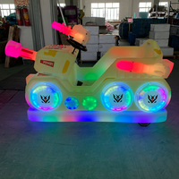 Parc d'attractions commercial intérieur, voitures-citernes pour enfants, autos tamponneuses électriques télécommandées pour enfants