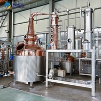 Équipement de Distillerie ZJ 1700L, Fabricant de Systèmes de Distillation d'Alcool Multifonctionnels pour la Production de Spiritueux Artisanaux
