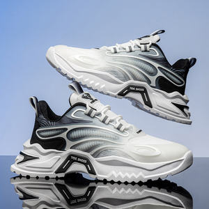 รองเท้าผ้าใบแฟชั่นผู้ชายสไตล์คลาสสิค น้ำหนักเบา ระบายอากาศดี ราคาถูก MOQ ต่ำ ลดราคาพิเศษ สำหรับฤดูใบไม้ร่วง - Product Image 5