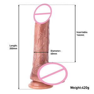 Dildo Inflável Realista com Design Circuncidado e Bolas Realistas para Masturbação Feminina e Aventuras Íntimas - Product Image 6