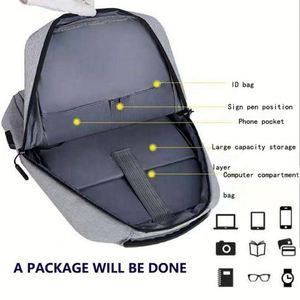 Sacs à dos unisexes pour écoliers, étudiants, hommes et femmes, sacs d'université, sacs à dos pour ordinateur portable 15,6 pouces avec port USB pour femmes - Product Image 2