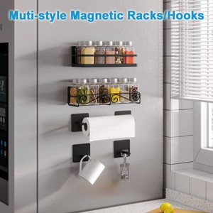 Étagère à épices en métal rangement de cuisine support à épices <span class=keywords><strong>mural</strong></span> en fer gain de place organisateur supports de rangement et supports - Product Image 5
