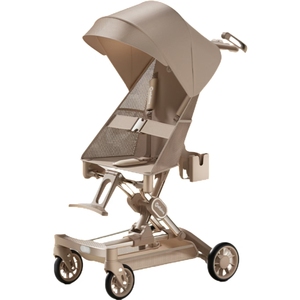 Cochecito de Bebé Plegable Ligero de Alta Calidad, Cochecito de Viaje Compacto con Vista Panorámica para Avión, Cochecito Tipo Sombrilla para Niños Pequeños - Product Image 2