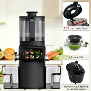 Extractor de Jugos Lento de Presión en Frío, de Alta Gama, Eléctrico, 350W, 50 RPM, Retención de Nutrientes, Silencioso (60dB), 2.5L, Alto Rendimiento, CE FDA, para Frutas - Product Image 2