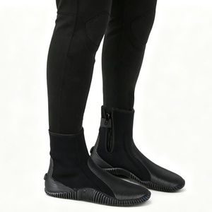 DIDEEP Anti-slip Anti-puncture Rubber Snorkeling <b>Shoes</b> Warm <b>Diving</b> Boots - Product Image 5