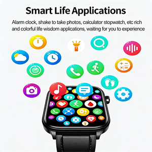 DENIXI ET570 untuk Jam Tangan Pintar dengan Pemantauan EKG, Detak Jantung, Suhu, Tekanan Darah, Jam Tangan Olahraga untuk Pria Wanita - Product Image 5