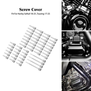 Kit de vis de cylindre de moteur de moto pour moteur Harley <span class=keywords><strong>M8</strong></span> Softail Touring Breakout Electra Glide <span class=keywords><strong>Street</strong></span> <span class=keywords><strong>Bob</strong></span> Ultra Limited - Product Image 6