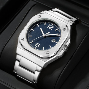 Reloj Deportivo de Lujo para Hombre <span class=keywords><strong>San</strong></span> <span class=keywords><strong>Martin</strong></span> OEM, Caja Cuadrada de Aleación de 42 mm, Estilo Ejecutivo Simple, Movimiento Automático de Cuarzo - Product Image 1