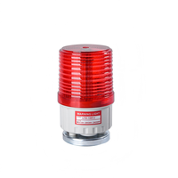 Feux stroboscopiques LED pour PC de type usine avec protection IP54 et son d'avertissement pour la sécurité industrielle dans divers scénarios