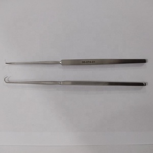 Gancho para la piel Puntos afilados Instrumentos quirúrgicos médicos de alta calidad Acero inoxidable - Product Image 4