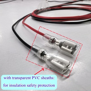 Kunden spezifischer Schraubklemmenblock-Anschluss 5,08mm <span class=keywords><strong>2</strong></span>-polig an Flachkabel-Kabelbaum AWG20-Kabelbaugruppe - Product Image 3