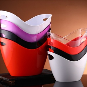 Ventes chaudes, barils à champagne en plastique, double couche, 6 seaux à glace - Product Image 2