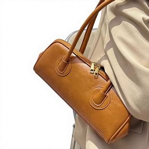 Versatile Integrated Handle PU Leather Handbag for Women Minimalist Slouchy Tote Bag Luxury Shoulder Crossbody Bag Daily Life - Product Image 3
