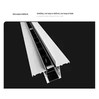Bande de ventilation en alliage d'aluminium, fente d'inspection, sortie de climatisation, guide d'air double couche, en forme de griffe