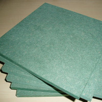 MDF vert imperméable, résistant à l'humidité, mélamine E1, design moderne, épaisseur 12 mm, qualité supérieure
