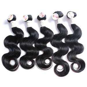 Guaranteehair Gói Sóng Cơ Thể Tóc 100% Tóc Con Người 5 Bó Và Một Đóng Cửa Một Bộ 280Gram Cho Làm Cho Một Người Đứng Đầu Giá Tốt - Product Image 3