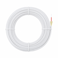 Kabel Serat Optik FTTH Indoor/Outdoor 1fo 4.0mm 500m G657A2 3.0mm Putih 4fo