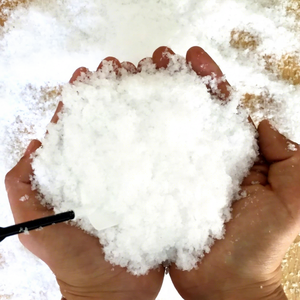 Polvo de Nieve Artificial Mágico Premium Ecológico, No Tóxico, para Decoración de Árboles de Navidad, Invierno - Product Image 1