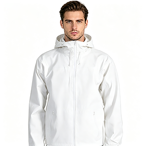 Vente en gros de parkas blancs personnalisés avec logo, fabricant OEM, approvisionnement en vrac, fournisseur professionnel fiable et durable - Product Image 1