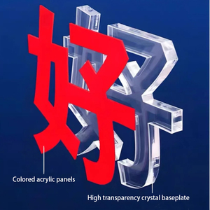 Adesivo da parete ad alta precisione da parete facile da installare inciso al Laser 3d con <span class=keywords><strong>lettere</strong></span> acriliche <span class=keywords><strong>per</strong></span> esterni - Product Image 3