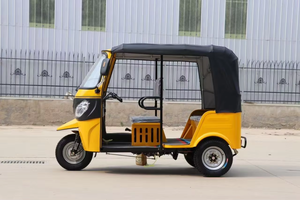 Motocyclette à trois roues ouverte personnalisable à essence 200cc avec side-car Rickshaw Tuk Tuk <span class=keywords><strong>Taxi</strong></span> pour le transport de passagers - Product Image 2