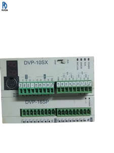 โมดูล PLC รุ่น DVP-10SX โมดูลควบคุมอุตสาหกรรม ตัวควบคุมลอจิกแบบตั้งโปรแกรมได้ โมดูลควบคุมระบบอัตโนมัติ โมดูล I/O ดิจิตอล อุตสาหกรรม - Product Image 1