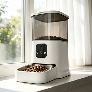 Smart Feeder Pet Distributeur Automatique Automatic Pet Feeder Wifi Smart Pet Feeder Camera Voice Interaction - Product Image 1