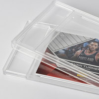 Étui de protection sportif 35PT pour cartes gradées, sans ultrasons, en acrylique, pour cartes Pokémon et autres cartes de collection