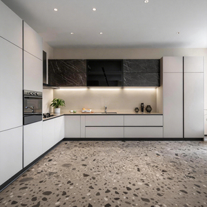 <span class=keywords><strong>Design</strong></span> Moderni per Cucine a Isola, Mobili da Cucina in Legno Laminato Lucido, Prezzo di Fabbrica all'Ingrosso, Made in China - Product Image 3