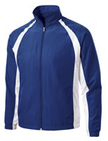 Veste coupe-vent pour homme, à blocs de couleur, fermeture éclair intégrale, veste de sport personnalisée avec logo, veste de course coupe-vent pour l'entraînement sportif