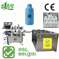 Machine de marquage laser UV double 30W, un code par article, anti-contrefaçon, codage intérieur/extérieur pour bouteilles en plastique, conforme ASL BELGISI