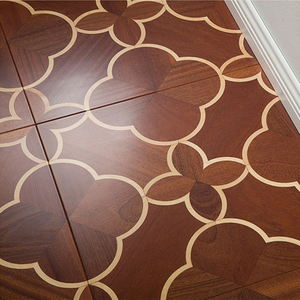 AVANTIMORA Parquet de teca multicapa T&G de núcleo rígido industrial, con borde duradero REACH, Grado AB, 18mm 16mm 15mm, para Hotel Boutique - Product Image 1