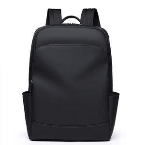 Sac à dos professionnel simple en <span class=keywords><strong>cuir</strong></span> résistant à l'eau, sac d'école pour étudiants, sac à dos pour ordinateur portable <span class=keywords><strong>homme</strong></span> multifonctionnel - Product Image 1