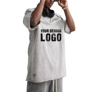 Camiseta de Hombre de Moda Casual Vintage, Holgada, de Media Manga, Estilo Urbano, Hombros Caídos, Lavada, Batik, Talla Grande - Product Image 6