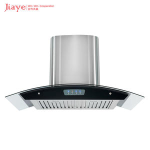 Hotte de cuisine intelligente avec filtre amovible, forme incurvée, filet <span class=keywords><strong>plat</strong></span>, meilleur prix, bonne qualité, horloge numérique - Product Image 6