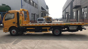 Camion de remorquage à plateau plat DFAC 8 tonnes, diesel, neuf, manuel, avec bras de remorquage arrière hydraulique, dépanneuse, <span class=keywords><strong>remorque</strong></span> porte-voitures - Product Image 2