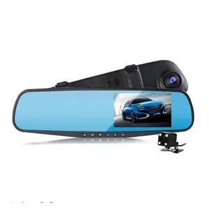 كامل HD 1080P جهاز تسجيل فيديو رقمي للسيارات كاميرا السيارات مرآة الرؤية الخلفية داش الرقمية مسجل فيديو عدسة مزدوجة Registratory كاميرا الفيديو