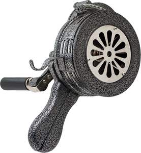 ALARM SERANGAN UDARA MANUAL BERBENTUK GENGGAM DENGAN KURANGAN PUTAR YANG BERKUALITAS TINGGI, TERBUAT DARI LOGAM, DAN DAPAT DIBAWA. - Product Image 2