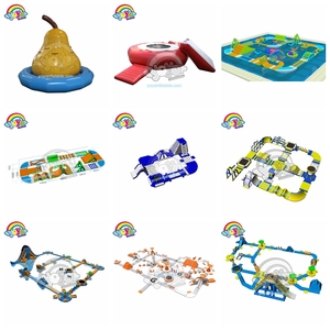 Inflatable <b>Castle</b> Bouncy House Outdoor Kids Trampoline Slide Combo Easy Inflation - Product Image 4