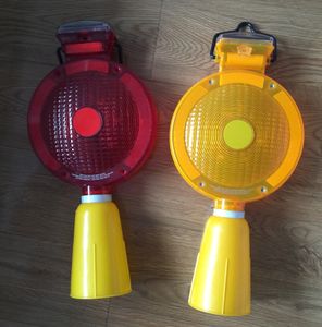 الشمسية قمع مخروطي الشكل للمرور مصباح تحذير وامض أدى ضوء تحذير حركة المرور المنتج - Product Image 2