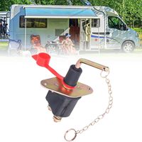 Interrupteur isolateur de batterie 300A 12-24V, interrupteur de déconnexion de batterie universel pour voitures, camping-cars, yachts, camions, interrupteur de coupure de courant en métal