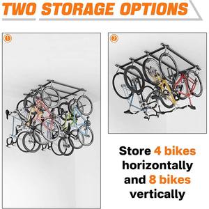 Mingtang Soluciones de Organización y Almacenamiento, Soporte para Bicicletas de Techo, Sistema de Racks DIY, Soporte Colgante para Bicicletas en Garaje - Product Image 3